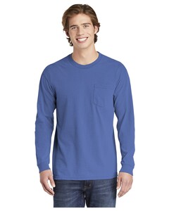 Comfort Colors 4410 100% Cotton-Heavyweight Ring Spun Long Sleeve Pocket T-Shirt 100% Cotton