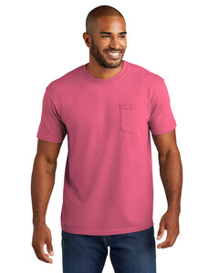 Heavyweight Ring Spun Pocket T-Shirt Pink Comfort Colors 6030 Pink