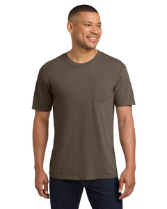 Comfort Colors 6030 Brown-Heavyweight Ring Spun Pocket T-Shirt Brown