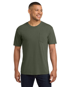 Comfort Colors 6030 Green-Heavyweight Ring Spun Pocket T-Shirt Green