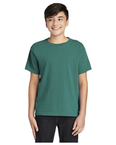 Comfort Colors 9018 Blue-Green-Youth Midweight Ring Spun T-Shirt  Blue-Green