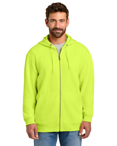 CornerStone CSF631 Yellow-Tough Fleece Full-Zip Hoodie Yellow