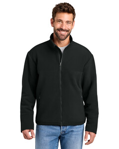 CornerStone CSF750 Black-Fleece Overlay Jacket Black