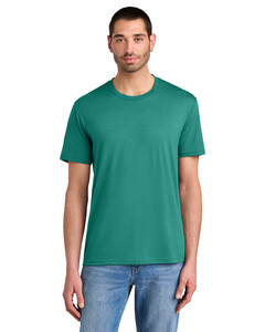 District DM130 Blue-Green-Perfect Tri-Blend Men's Best-Fit T-Shirt Blue-Green