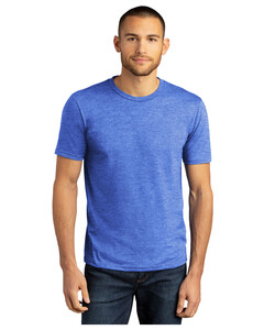 District DM130DTG Blue-Perfect Tri DTG Tee Blue