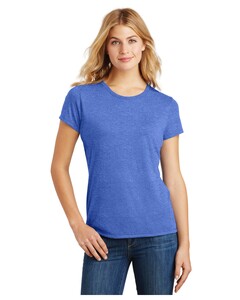 District DM130L Blue-Women's Perfect Triblend T-Shirt Blue