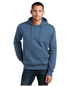 District Perfect Weight Fleece Hoodie Blue District DT1101 Blue