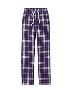 District DT1810 Purple-Flannel Pocket Pant Purple