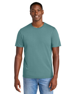 Perfect Weight CVC T-Shirt Blue-Green District DT184 Blue-Green