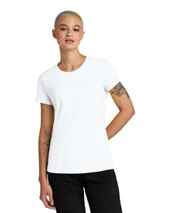 District DT188 White-Women's Perfect Weight CVC T-Shirt White