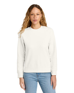 District DT6105 Natural-Women's V.I.T. Fleece Crew  Natural