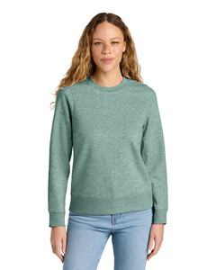 District DT6105 Green-Women's V.I.T. Fleece Crew  Green