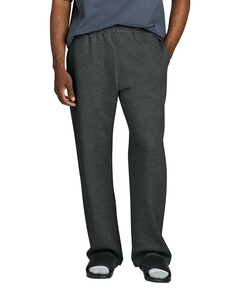 District DT6117 Gray-V.I.T. Fleece Open-Bottom Sweatpant Gray