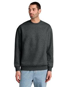 District DT6154 Gray-V.I.T. Heavyweight Fleece Crew Gray