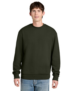 District DT6704 Green-MelloFleece Crew Green