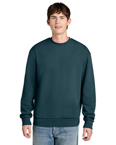 District DT6704 Blue-Green-MelloFleece Crew Blue-Green