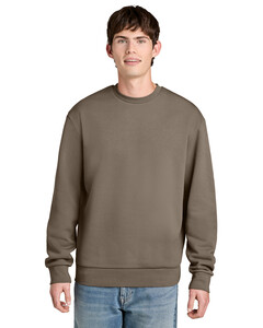 District DT6704 Brown-MelloFleece Crew Brown