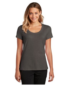 District DT7501 Gray-Women s Flex Scoop Neck T-Shirt Gray