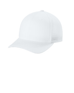 FlexFit FF110M White-110 Mesh Cap White