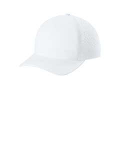FlexFit FF180AP White-Delta Perforated Cap White