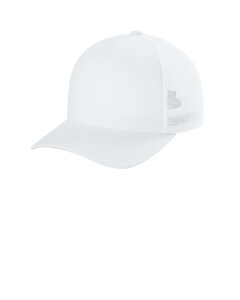 FlexFit FF6511 White-Trucker Mesh Cap White