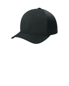 FlexFit FF6533 Black-Ultrafiber Airmesh Cap Black