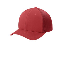 FlexFit FF6533 Red-Ultrafiber Airmesh Cap Red