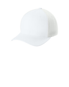 FlexFit FF6533 White-Ultrafiber Airmesh Cap White