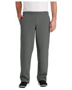 DryBlend Open Hem Sweatpants Gray Gildan 12300 Gray