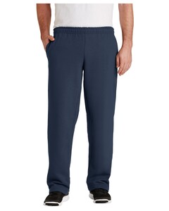 DryBlend Open Hem Sweatpants Navy Gildan 12300 Navy