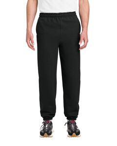 Gildan 18100 Black-Heavy Blend Pocket Sweatpant Black