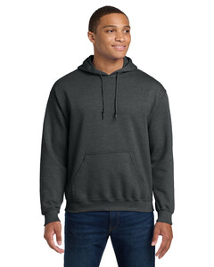 Gildan 18500 Gray-Heavy Blend Pullover Hoodie Gray