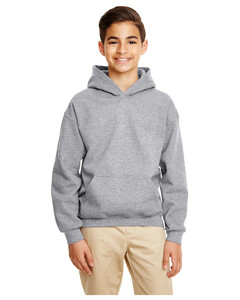 Youth Heavy Blend Hoodie Gray Gildan 18500B Gray