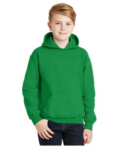 Youth Heavy Blend Hoodie Green Gildan 18500B Green