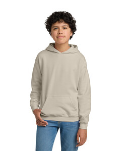 Gildan 18500B Brown-Youth Heavy Blend Hoodie Brown
