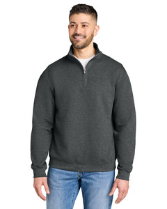 Gildan 18810 Gray-Heavy Blend 1/4-Zip Sweatshirt Gray