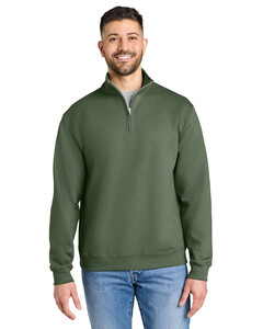 Gildan 18810 Green-Heavy Blend 1/4-Zip Sweatshirt Green