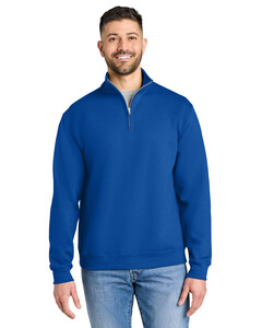 Gildan 18810 Blue-Heavy Blend 1/4-Zip Sweatshirt Blue