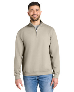 Gildan 18810 Brown-Heavy Blend 1/4-Zip Sweatshirt Brown