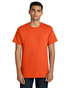 Gildan 3000 Orange-Light Cotton T-Shirt Orange
