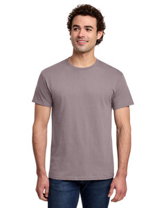 Gildan 3000 Purple-Light Cotton T-Shirt Purple