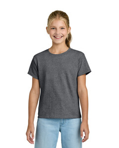 Gildan 3000B Gray-Youth Light Cotton T-Shirt Gray