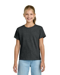Gildan 3000B Gray-Youth Light Cotton T-Shirt Gray
