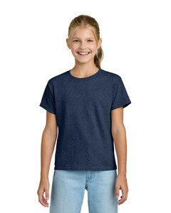 Gildan 3000B Navy-Youth Light Cotton T-Shirt Navy