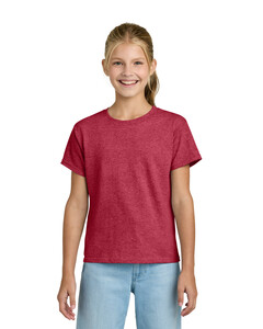 Gildan 3000B Red-Youth Light Cotton T-Shirt Red