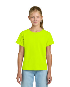 Gildan 3000B Safety-Youth Light Cotton T-Shirt Safety