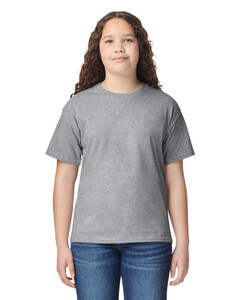 Gildan 3000B Gray-Youth Light Cotton T-Shirt Gray