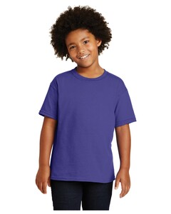 Youth T-Shirt Heavy Cotton Navy Gildan 5000B Navy