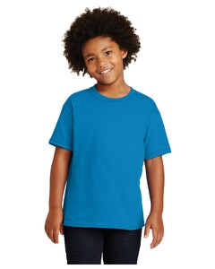 Gildan 5000B Blue-Green-Youth T-Shirt Heavy Cotton Blue-Green