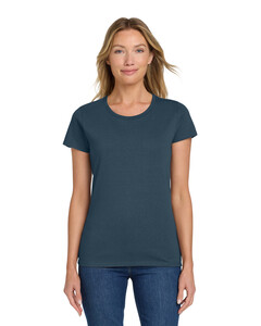 Gildan 5000L Blue-Women's Heavy Cotton; 100% Cotton T-Shirt Blue